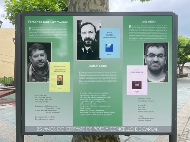 O concello de Carral homenaxea os poetas